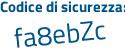 Il Codice di sicurezza è 1 poi 51d55c il tutto attaccato senza spazi