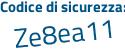 Il Codice di sicurezza è 43 continua con 9f787 il tutto attaccato senza spazi