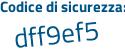 Il Codice di sicurezza è 9663fc2 il tutto attaccato senza spazi
