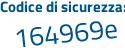 Il Codice di sicurezza è bZ7cZaa il tutto attaccato senza spazi