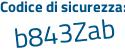Il Codice di sicurezza è 4 poi 772838 il tutto attaccato senza spazi