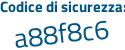 Il Codice di sicurezza è b4b1 continua con 17c il tutto attaccato senza spazi