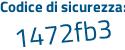 Il Codice di sicurezza è 933925Z il tutto attaccato senza spazi