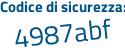 Il Codice di sicurezza è f38dZ71 il tutto attaccato senza spazi