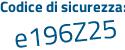 Il Codice di sicurezza è 83448 continua con 28 il tutto attaccato senza spazi