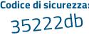 Il Codice di sicurezza è 555 poi 15a1 il tutto attaccato senza spazi