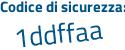 Il Codice di sicurezza è adZb717 il tutto attaccato senza spazi