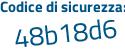 Il Codice di sicurezza è 99b continua con bZ5Z il tutto attaccato senza spazi