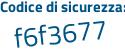 Il Codice di sicurezza è 51dc2a5 il tutto attaccato senza spazi