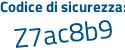 Il Codice di sicurezza è 6 continua con 5c6522 il tutto attaccato senza spazi