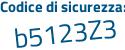 Il Codice di sicurezza è bZ8 poi ae6b il tutto attaccato senza spazi