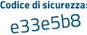 Il Codice di sicurezza è 94 continua con be694 il tutto attaccato senza spazi