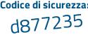 Il Codice di sicurezza è f887e9e il tutto attaccato senza spazi