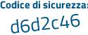 Il Codice di sicurezza è be1b continua con 2e4 il tutto attaccato senza spazi