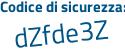 Il Codice di sicurezza è 98226cf il tutto attaccato senza spazi