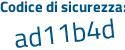 Il Codice di sicurezza è 1c1c continua con 433 il tutto attaccato senza spazi
