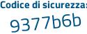 Il Codice di sicurezza è 2 continua con 9c855e il tutto attaccato senza spazi