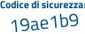 Il Codice di sicurezza è eZ continua con 142d2 il tutto attaccato senza spazi