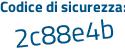 Il Codice di sicurezza è 338 continua con b4Z4 il tutto attaccato senza spazi
