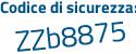 Il Codice di sicurezza è c6 poi 29bZ1 il tutto attaccato senza spazi
