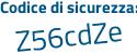 Il Codice di sicurezza è 2f85e84 il tutto attaccato senza spazi