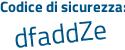 Il Codice di sicurezza è bedeb continua con 76 il tutto attaccato senza spazi