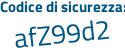 Il Codice di sicurezza è 1ZZ segue 4cf3 il tutto attaccato senza spazi