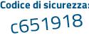 Il Codice di sicurezza è f3 continua con 3ca29 il tutto attaccato senza spazi