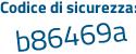 Il Codice di sicurezza è d9525 segue 9a il tutto attaccato senza spazi