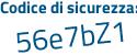 Il Codice di sicurezza è 4 continua con c5a759 il tutto attaccato senza spazi