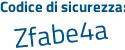 Il Codice di sicurezza è 545c7bf il tutto attaccato senza spazi
