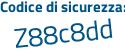 Il Codice di sicurezza è 42f31 continua con fd il tutto attaccato senza spazi