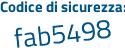 Il Codice di sicurezza è bbe9Z continua con 64 il tutto attaccato senza spazi