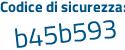 Il Codice di sicurezza è Z1a segue 577c il tutto attaccato senza spazi