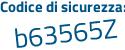 Il Codice di sicurezza è 45db88Z il tutto attaccato senza spazi