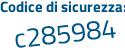 Il Codice di sicurezza è a segue 1f836a il tutto attaccato senza spazi