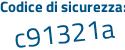 Il Codice di sicurezza è 5217ede il tutto attaccato senza spazi