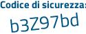 Il Codice di sicurezza è 3e243 poi dc il tutto attaccato senza spazi