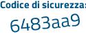 Il Codice di sicurezza è ff4c continua con 3c1 il tutto attaccato senza spazi