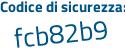 Il Codice di sicurezza è bd poi 853da il tutto attaccato senza spazi