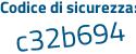 Il Codice di sicurezza è Za poi 3be8f il tutto attaccato senza spazi