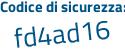 Il Codice di sicurezza è 457 continua con 826e il tutto attaccato senza spazi