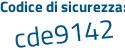 Il Codice di sicurezza è ZZ1a continua con c7b il tutto attaccato senza spazi