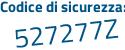Il Codice di sicurezza è 14f7 continua con 411 il tutto attaccato senza spazi