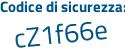 Il Codice di sicurezza è 16 poi f3164 il tutto attaccato senza spazi