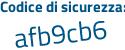 Il Codice di sicurezza è 1af poi Z171 il tutto attaccato senza spazi