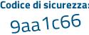 Il Codice di sicurezza è 2Z segue 71298 il tutto attaccato senza spazi