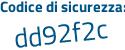Il Codice di sicurezza è 884 poi 1713 il tutto attaccato senza spazi