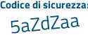 Il Codice di sicurezza è 4ee poi cf7f il tutto attaccato senza spazi