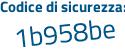 Il Codice di sicurezza è 8739 continua con bcZ il tutto attaccato senza spazi